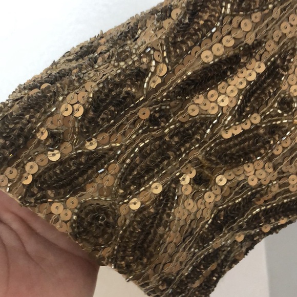 Beautiful gold sequined jacket size 3x - Picture 7 of 12